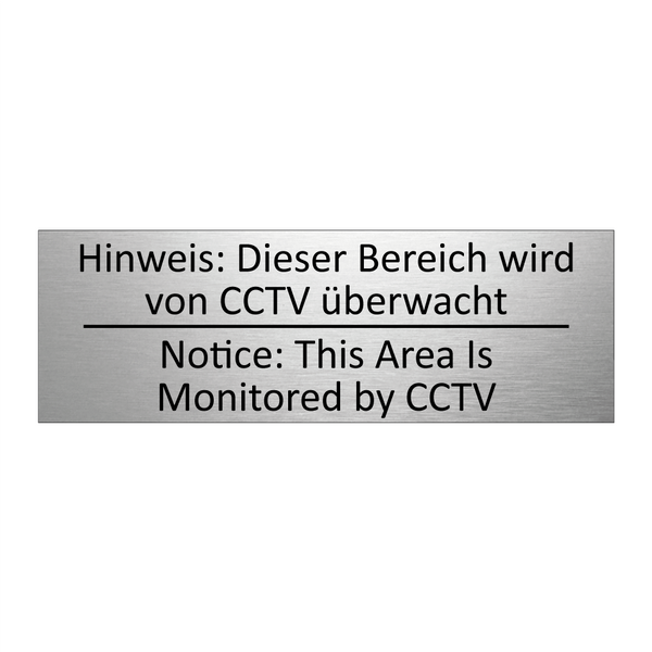 Hinweis: Dieser Bereich wird von /.../ - Notice: This Area Is Monitored /.../