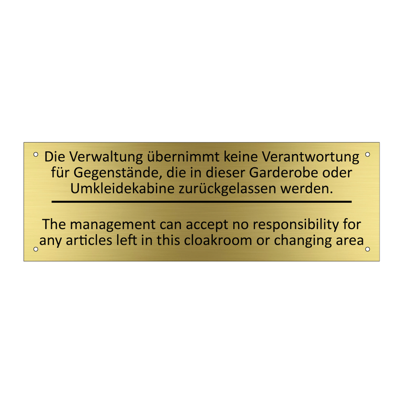 Die Verwaltung übernimmt keine /.../ - The management can accept no responsibility /.../
