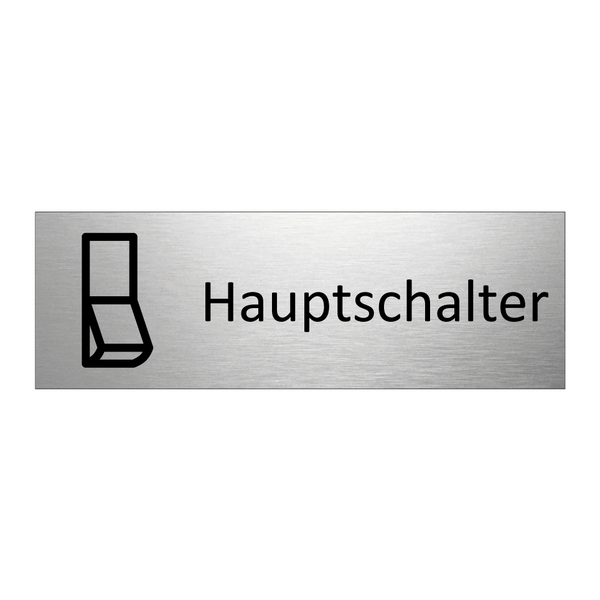 Hauptschalter