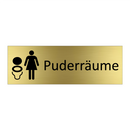 Puderräume