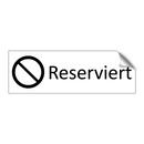 Reserviert