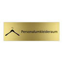 Personalumkleideraum