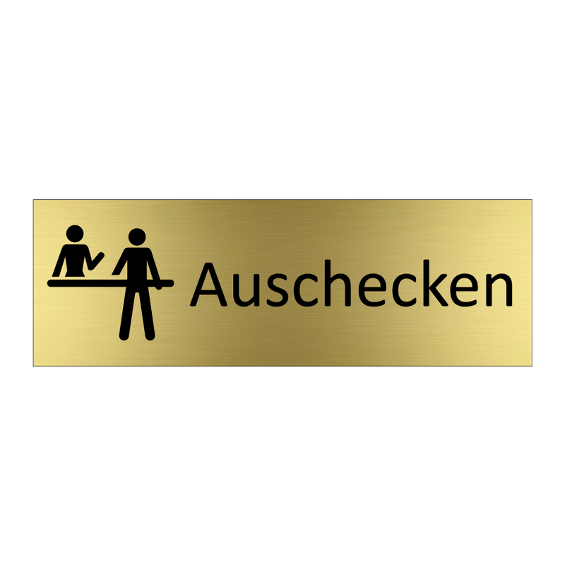 Auschecken