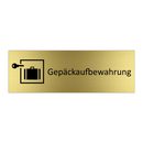 Gepäckaufbewahrung