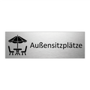 Außensitzplätze