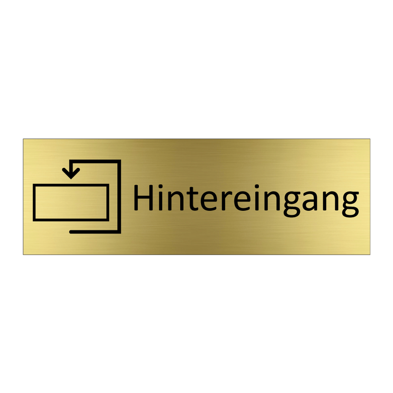 Hintereingang
