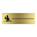 Geschenkverpackungsstation