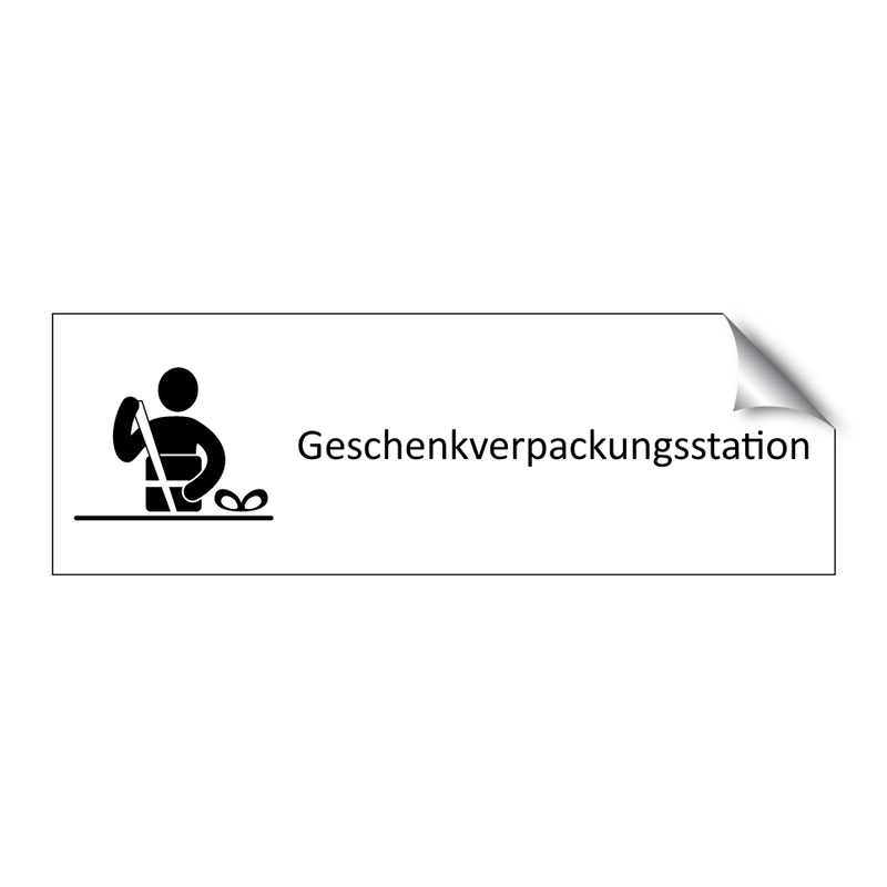 Geschenkverpackungsstation