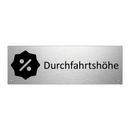 Durchfahrtshöhe