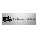 Krankenwageneinfahrt
