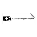 Krankenwageneinfahrt