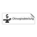 Chirurgieabteilung