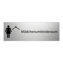 Mädchenumkleideraum