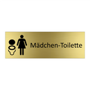 Mädchen-Toilette