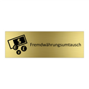Fremdwährungsumtausch