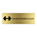 Gewichtheberraum