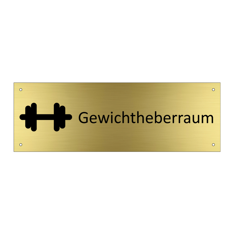 Gewichtheberraum