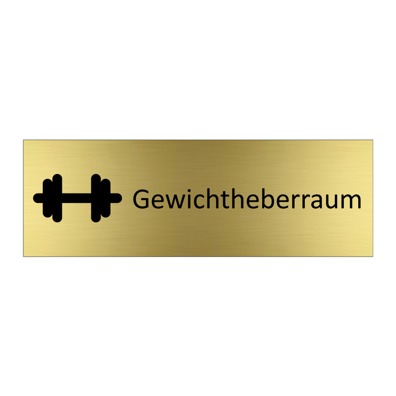 Gewichtheberraum