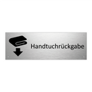 Handtuchrückgabe