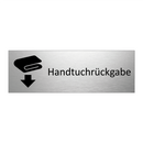 Handtuchrückgabe