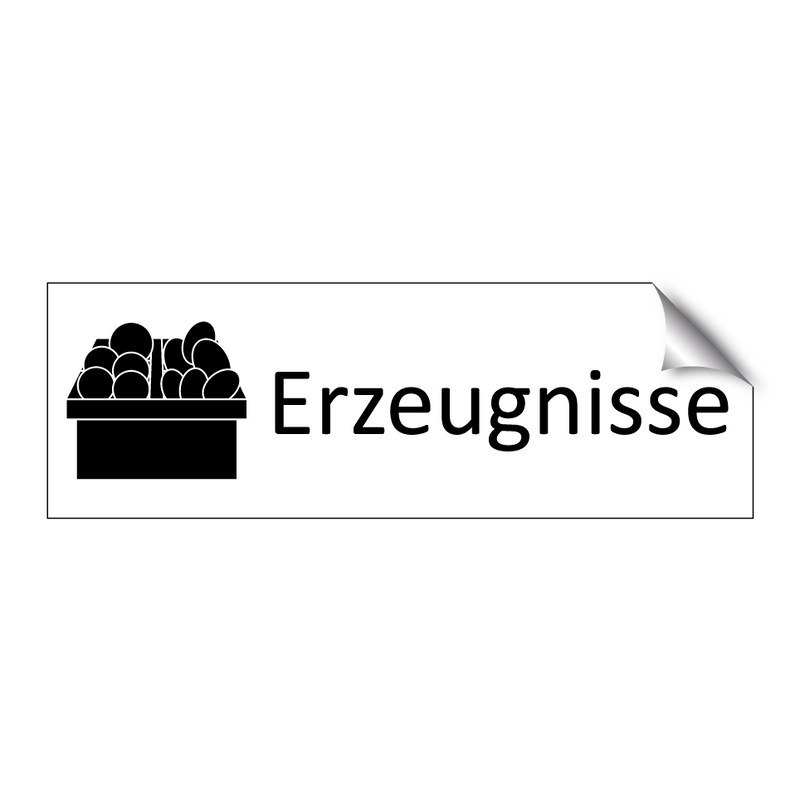 Erzeugnisse