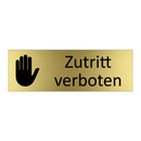 Zutritt verboten