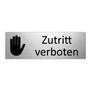 Zutritt verboten