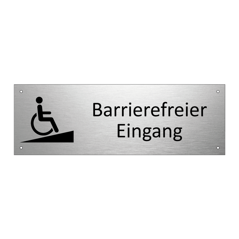 Barrierefreier Eingang