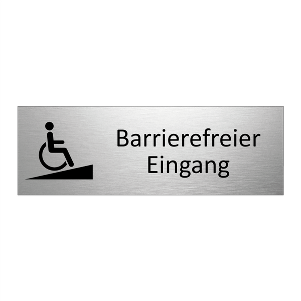 Barrierefreier Eingang