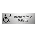 Barrierefreie Toilette