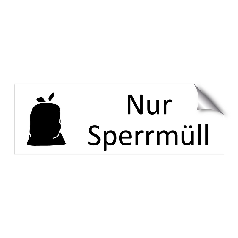 Nur Sperrmüll