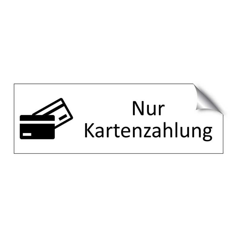 Nur Kartenzahlung