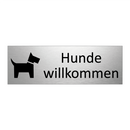 Hunde willkommen