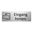 Eingang hinten