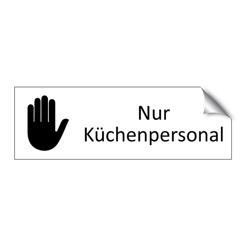 Nur Küchenpersonal