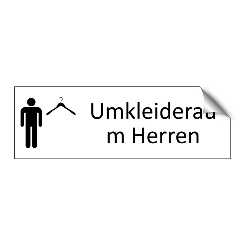 Umkleideraum Herren