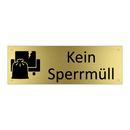 Kein Sperrmüll
