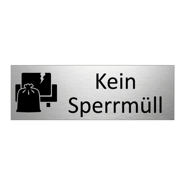 Kein Sperrmüll