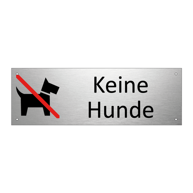Keine Hunde