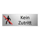 Kein Zutritt