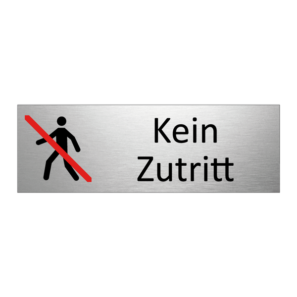 Kein Zutritt
