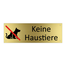 Keine Haustiere