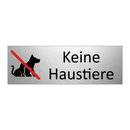 Keine Haustiere