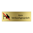 Kein Verkaufsgespräch