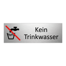 Kein Trinkwasser