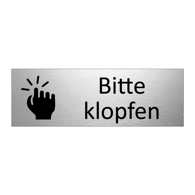 Bitte klopfen