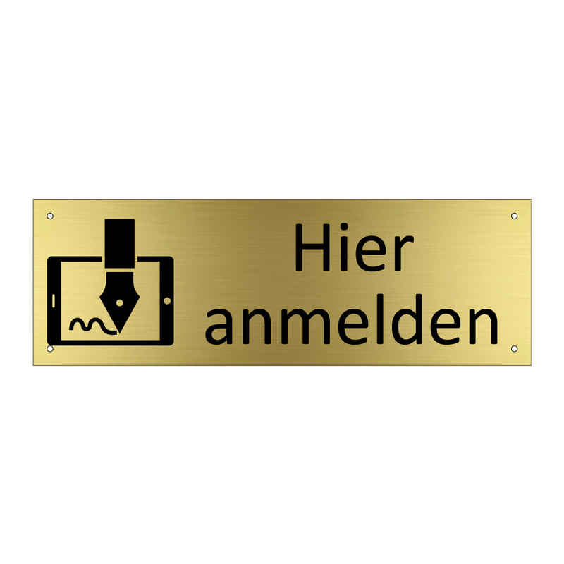 Hier anmelden