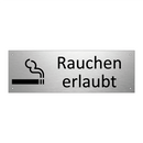 Rauchen erlaubt