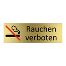Rauchen verboten