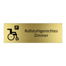 Rollstuhlgerechtes Zimmer